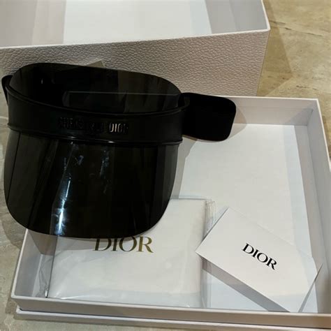 dior bennie|christian Dior visor hat.